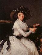 Elisabeth LouiseVigee Lebrun Comtesse de la Chatre painting